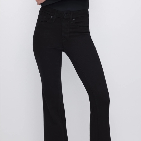 GOOD LEGS FLARE JEANS IN BLACK - Picture 10 of 10